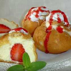 Рецепт Творожного крема для профитролей