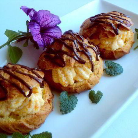 Рецепт Эклеров из тыквы