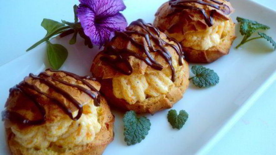 Рецепт эклеров из тыквы