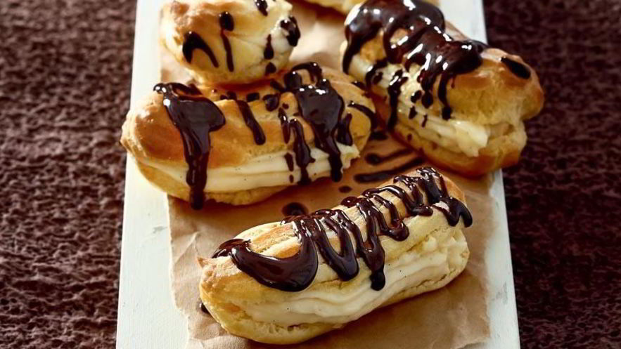 Рецепт эклеров из заварного теста