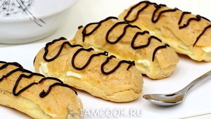 Рецепт Эклеров по ГОСТу