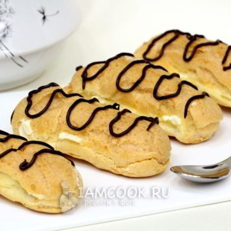 Рецепт Эклеров по ГОСТу