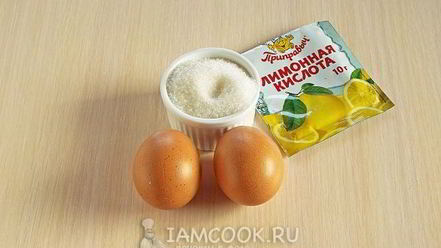 Рецепт эклеров с белковым кремом