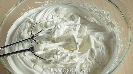 Рецепт эклеров с белковым кремом