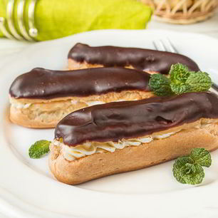 Рецепт Эклеров с итальянским сливочным кремом и шоколадом