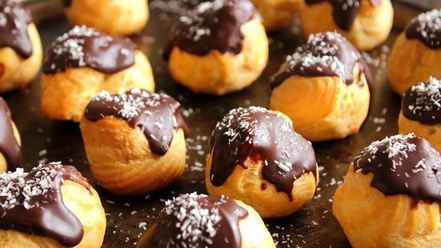 Рецепт эклеров с кофейным кремом гроза