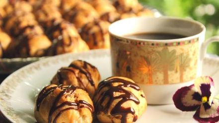 Рецепт эклеров с кофейным кремом гроза