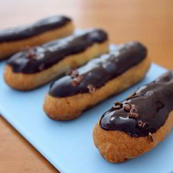 Рецепт Эклеров с шоколадным кремом