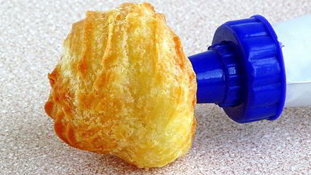 Рецепт эклеров со сливочно-сметанным кремом