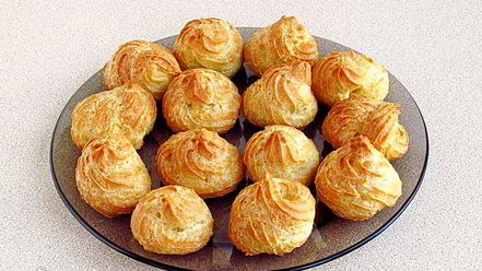 Рецепт эклеров со сливочно-сметанным кремом