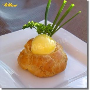 Рецепт Эклеров закусочных к завтраку