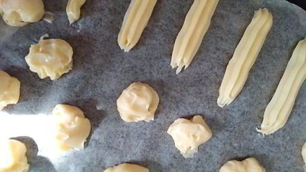 Рецепт закусочных профитролей