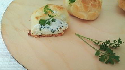 Рецепт закусочных профитролей