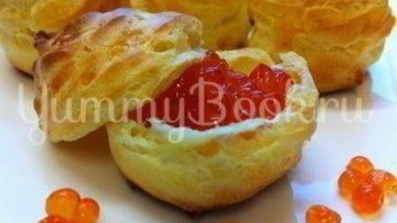 Рецепт закусочных сырных эклеров