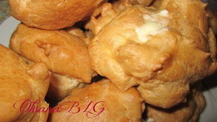 Рецепт заварного пирожного с заварным кремом на белом шоколаде