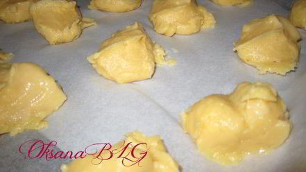 Рецепт заварного пирожного с заварным кремом на белом шоколаде