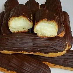 Рецепт Заварных эклеров со сливочным кремом