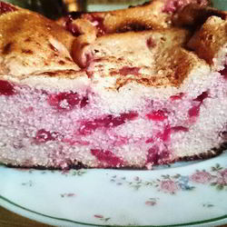 Рецепт Белковой творожной запеканки с ягодами