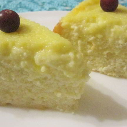 Рецепт Двухслойной творожной запеканки