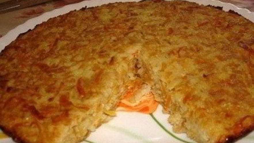 Рецепт капустной запеканки с рисом