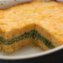 Картофельная запеканка с курицей и зеленью