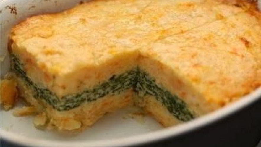 Рецепт картофельной запеканки с курицей и зеленью