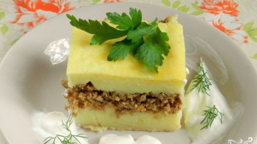 Рецепт картофельной запеканки с морковью и луком