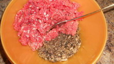 Рецепт картофельной запеканки с мясом и шпинатом