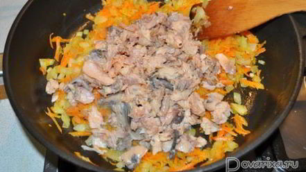 Рецепт картофельной запеканки с рыбными консервами