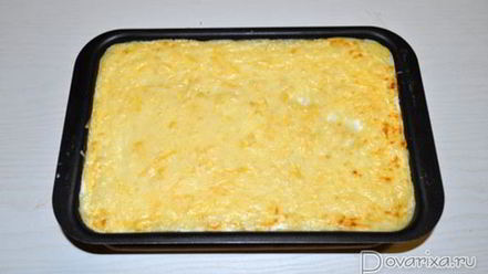 Рецепт картофельной запеканки с рыбными консервами