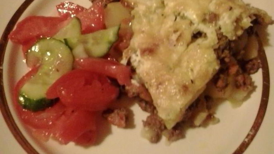 Рецепт картофельно-тыквенной запеканка