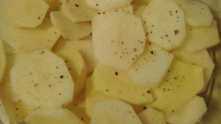 Рецепт картофельно-тыквенной запеканка