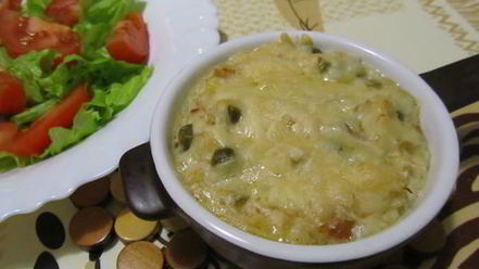 Рецепт крабовой запеканки по-чилийски