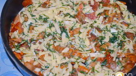 Рецепт мясной запеканки с баклажанами