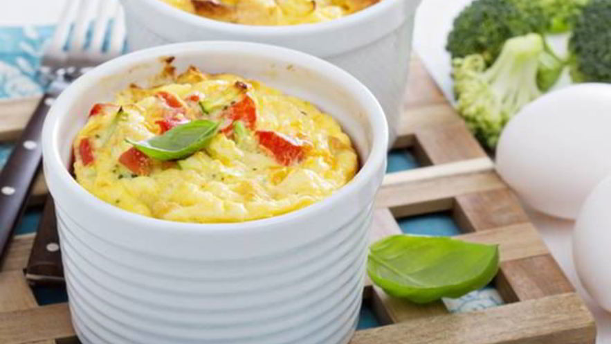 Рецепт овощной запеканки в микроволновке