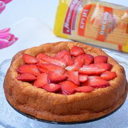 Рецепт Пшенной запеканки с лаймовым сиропом