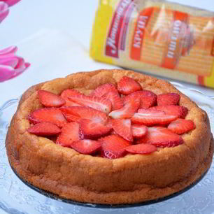 Рецепт Пшенной запеканки с лаймовым сиропом