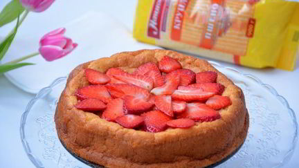 Рецепт Пшенной запеканки с лаймовым сиропом