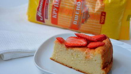 Рецепт пшенной запеканки с лаймовым сиропом