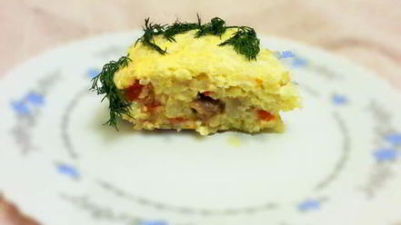 Рецепт рыбной запеканки в мультиварке