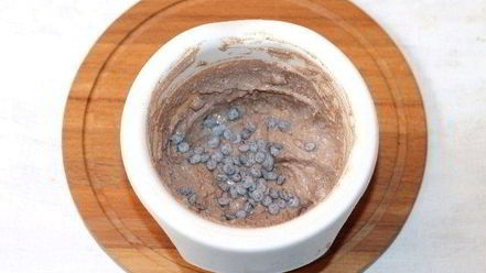 Рецепт шоколадна-творожной запеканка с отрубями