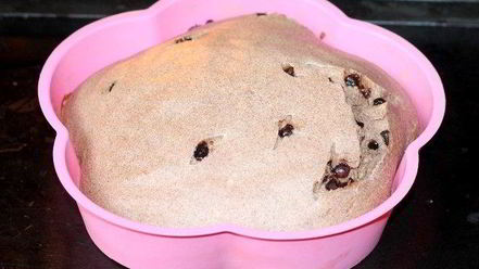 Рецепт шоколадна-творожной запеканка с отрубями