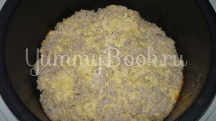 Рецепт сытной запеканки из риса и фарша в мультиварке