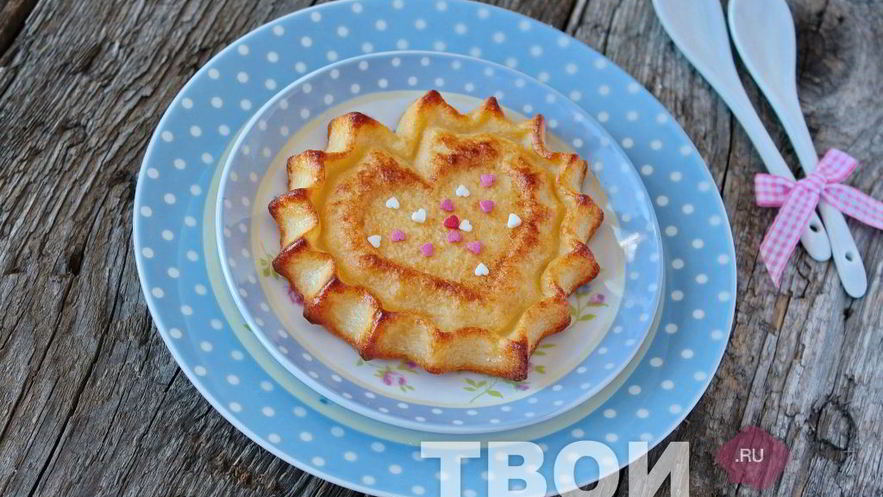 Рецепт творожной запеканки из детского сада