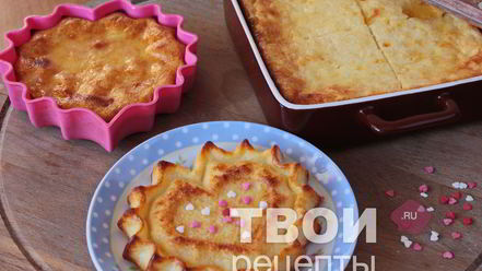 Рецепт творожной запеканки из детского сада