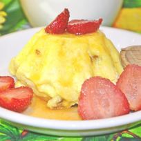 Творожная запеканка на пару