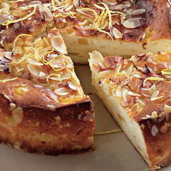 Рецепт Творожной запеканки с абрикосами