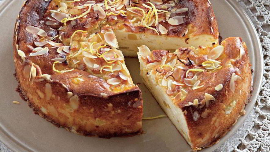 Рецепт творожной запеканки с абрикосами