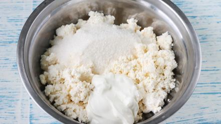 Рецепт творожной запеканки с крахмалом в духовке