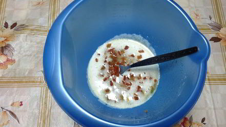 Рецепт творожной запеканки с курагой